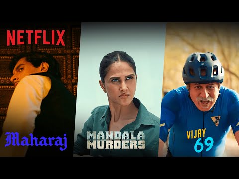Maharaj, Mandala Murders, Vijay 69 | Official Announcement | YRF | Netflix India