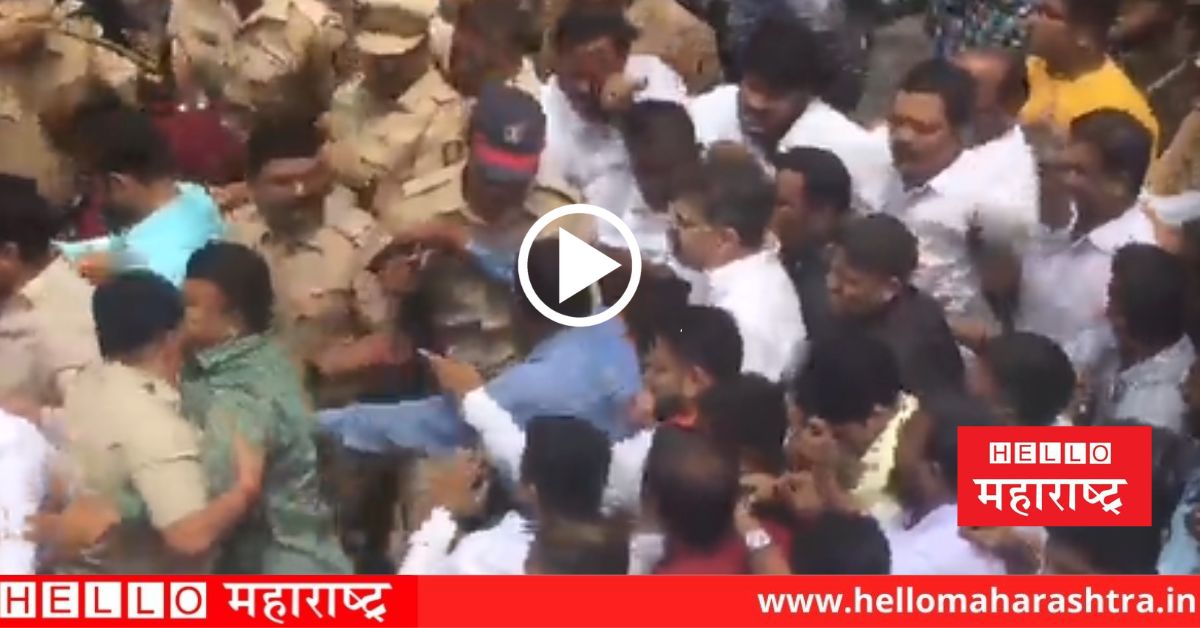 ncp party worker misbehave with ips officer