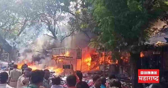 mumbai fasion street fire