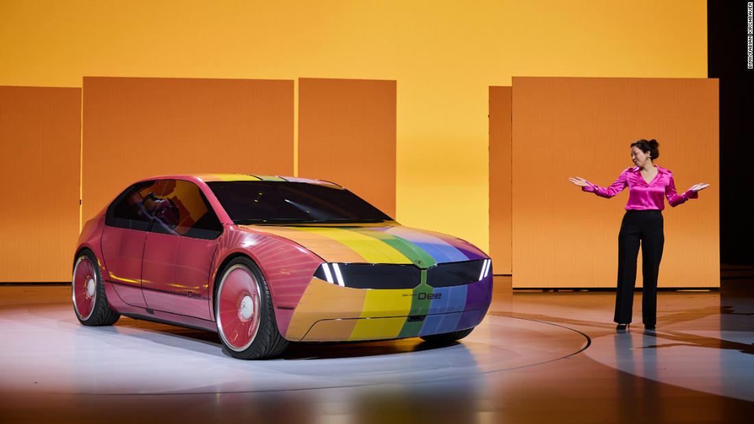 BMW Color Changing Car