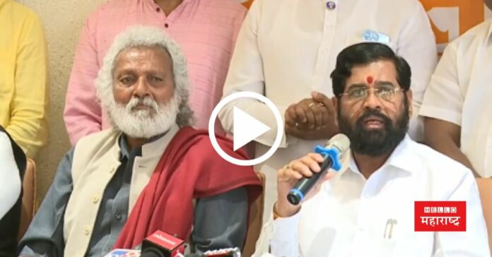 Jogendra Kawade Eknath Shinde