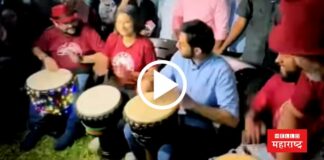 aditya thackeray played drum