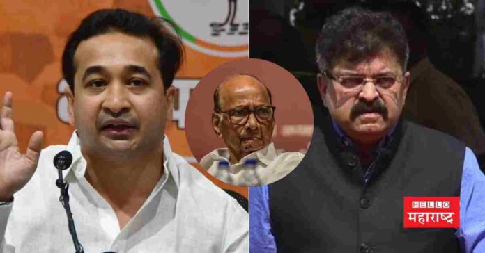 nitesh rane jitendra awhad