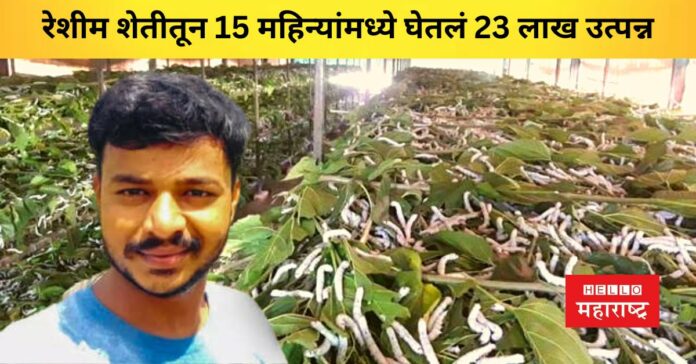 रेशीम शेती Bhau Nivde