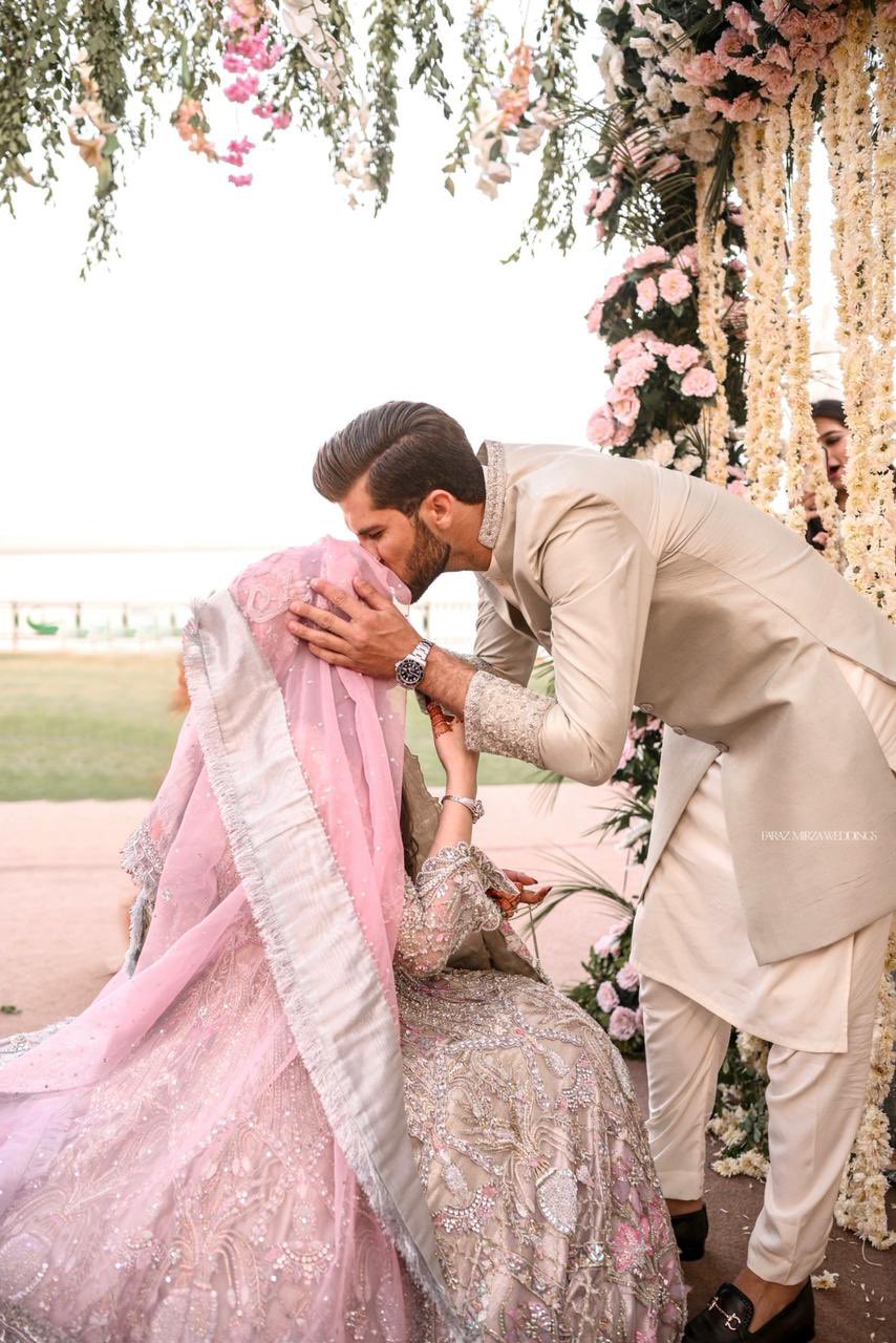 Shaheen Afridi Marriage Pics