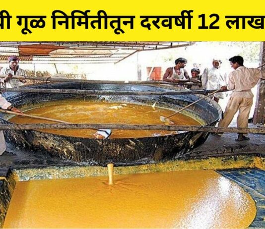 Farmer Bhagwanrao Bodkhe business jaggery production