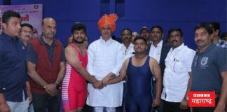 Mahesh Shinde Satara Wrestling competition