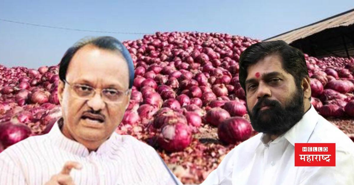 Onion Cotton Ajit Pawar Eknath Shinde