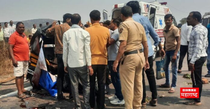 Rickshaw and Tractor Accident