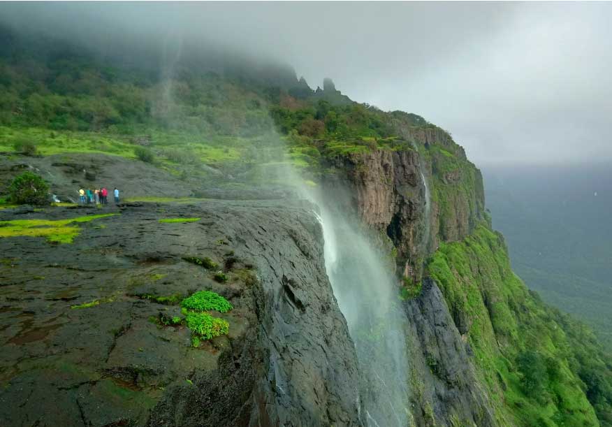 Naneghat Reverse Waterfall