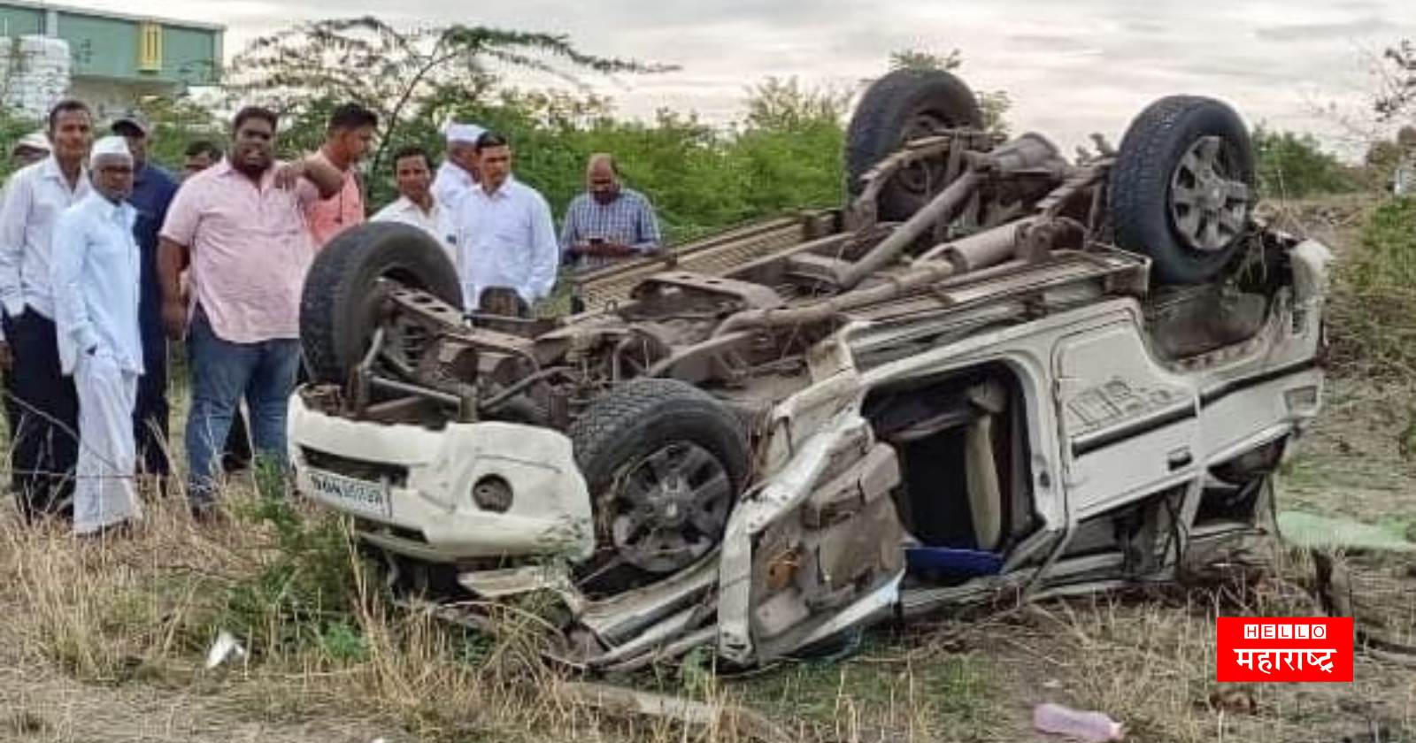 bolero jeep accident near Koregaon