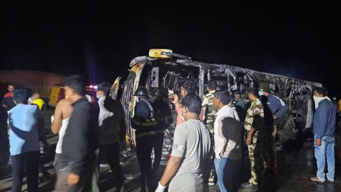 Buldhana Bus Accident 
