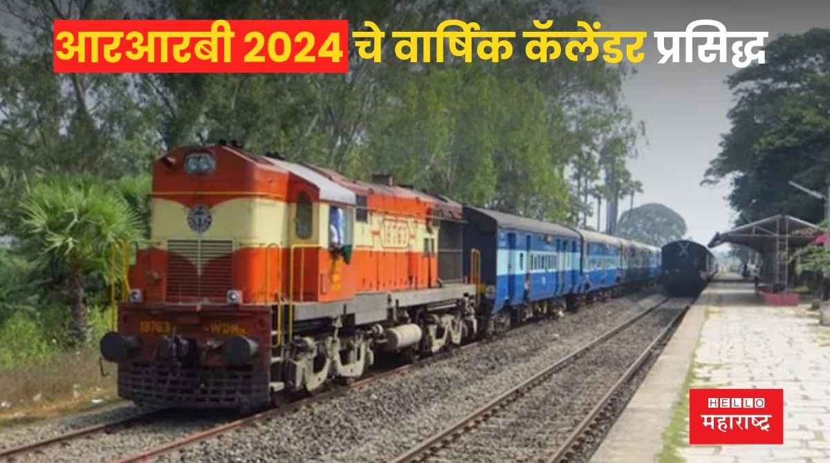 RRB Annual Calendar 2024