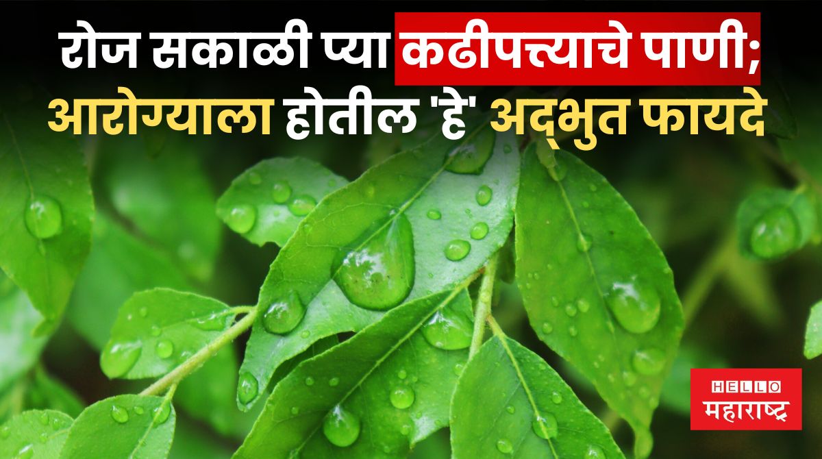 Benefits Of Curry Leaves Water