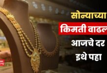 फक्त 24 तासांत सोन्या चांदीच्या दरात मोठी वाढ ; जाणून घ्या काय आहे दर ? Gold Price Today