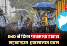 Weather Update: IMD ने दिला पावसाचा इशारा; महाराष्ट्रात पुढील काही दिवस हवामानात बदल Weather Update