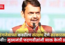 औरंगजेबाच्या कबरीला संरक्षण देणे सरकारसाठी दुदैवी!! मुख्यमंत्री फडणवीसांनी व्यक्त केली खंत devendra fadanvis