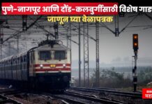 उन्हाळी सुट्टीसाठी रेल्वेची खास भेट ! पुणे-नागपूर आणि दौंड-कलबुर्गीसाठी विशेष गाड्या, जाणून घ्या वेळापत्रक railway for summer