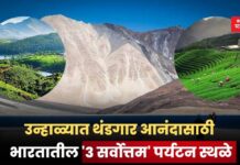 उन्हाळ्यात थंडगार आनंदासाठी भारतातील ‘3 सर्वोत्तम’ पर्यटन स्थळे summer vacation