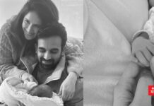 झहीर-सागरिका झाले आई-बाबा; चिमुकल्या बाळाचं नाव काय?