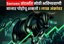 Sensex संदर्भात मोठी भविष्यवाणी, ‘या’ तारखेपर्यंत बाजार पोहोचू शकतो 1 लाख अंकांवर, मॉर्गन स्टॅन्लीचा रिपोर्ट