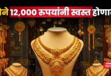Gold Rate : सोने 12,000 रुपयांनी स्वस्त होणार? तज्ज्ञांनी सांगितले कारण Gold Rate