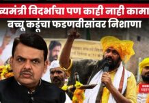 मुख्यमंत्री विदर्भाचा पण काही नाही कामाचा…; ‘7/12 कोरा करा’ यात्रेतुन बच्चू कडूंचा फडणवीसांवर निशाणा Bacchu Kadu target fadnavis