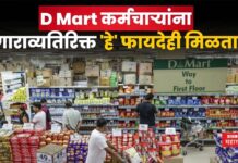 D Mart Employees Benefits : D Mart कर्मचाऱ्यांना पगाराव्यतिरिक्त ‘हे’ फायदेही मिळतात D Mart Employees Benefits