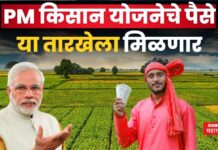 PM Kisan Yojana : शेतकऱ्यांसाठी खुशखबर!! PM किसान योजनेचे पैसे या तारखेला मिळणार PM Kisan Yojana
