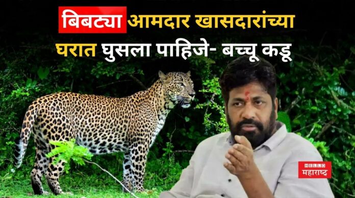 Bachhu Kadu On Leopard Bachhu Kadu On Leopard