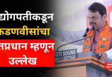 Devendra Fadnavis PM : उद्योगपतीकडून फडणवीसांचा पंतप्रधान म्हणून उल्लेख; राजकीय भूकंपाचे संकेत? Devendra Fadnavis PM
