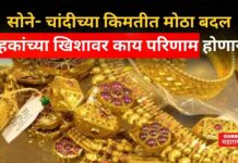 Gold Price Today : सोने- चांदीच्या किमतीत मोठा बदल; ग्राहकांच्या खिशावर काय परिणाम होणार ? Gold Price Today 3 dec